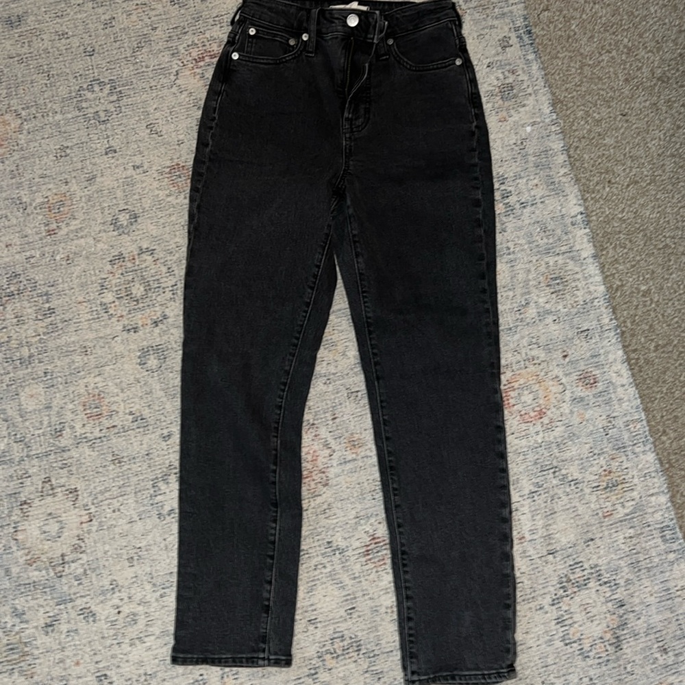 Madewell black denim jeans